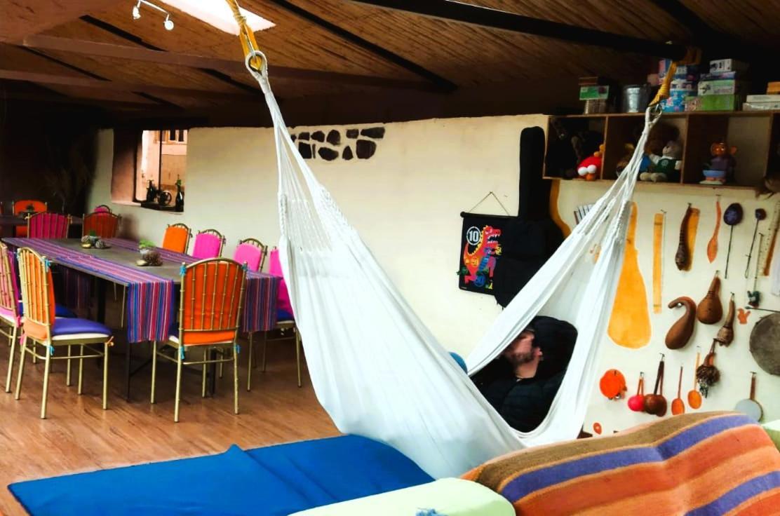 Eco Tampu Andahuaylillas- Hospedaje Ecosostenible Bagian luar foto